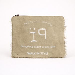 Pochete Gris Piedra